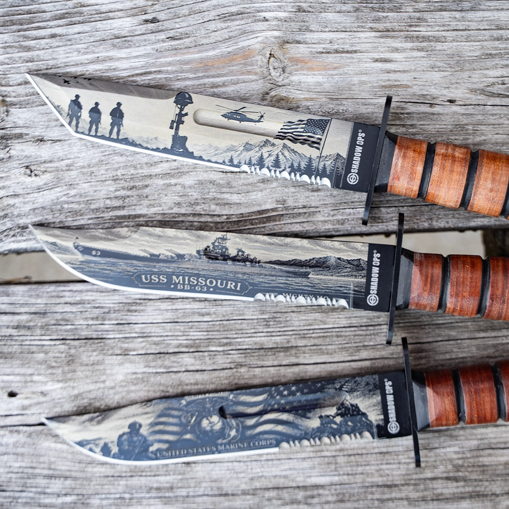 Custom 3D Etched Knife - Image 2